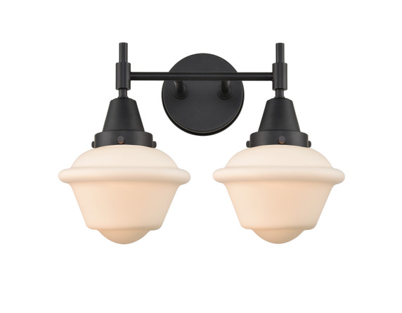 Bathroom Fixtures Two Lights by Innovations ( 405 | 447-2W-BK-G531-LED Caden ) 