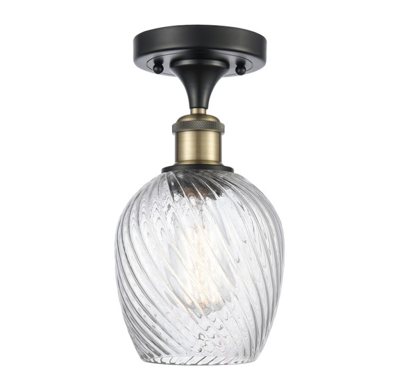 Semi-Flush Mts. Glass Down by Innovations ( 405 | 516-1C-BAB-G292 Ballston ) 
