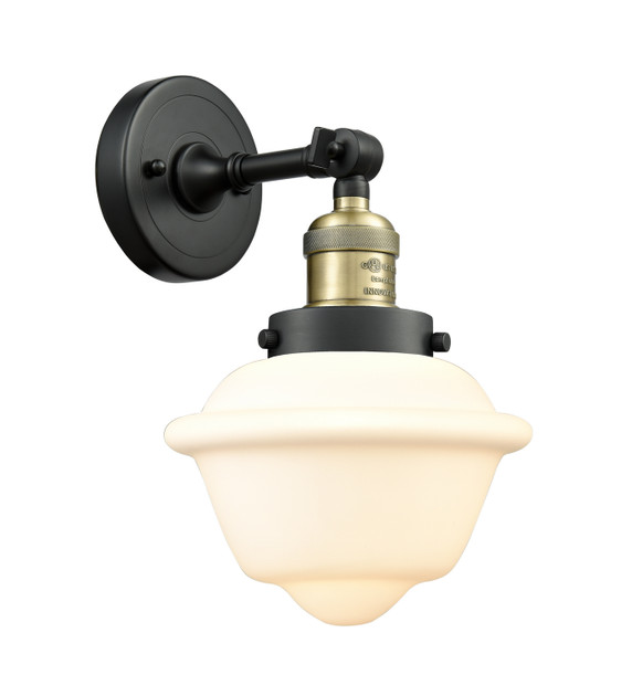 Sconces Single Glass by Innovations ( 405 | 203-BAB-G531 Franklin Restoration ) 