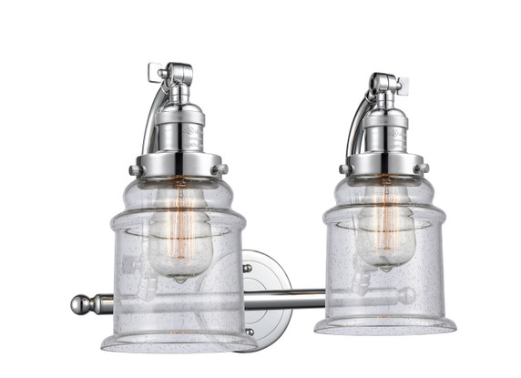 Bathroom Fixtures Two Lights by Innovations ( 405 | 515-2W-PC-G184-LED Franklin Restoration ) 