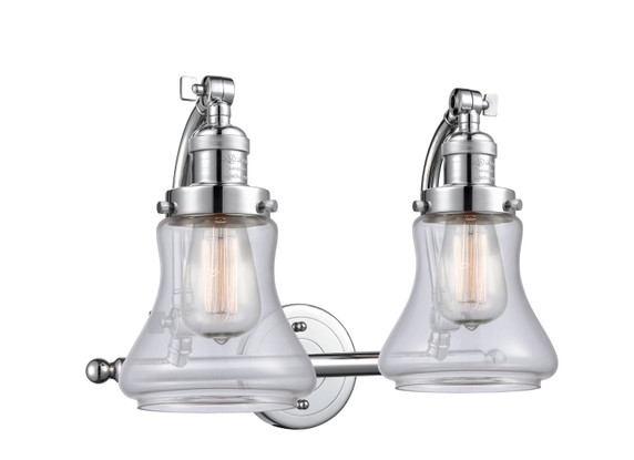 Bathroom Fixtures Two Lights by Innovations ( 405 | 515-2W-PC-G192 Franklin Restoration ) 