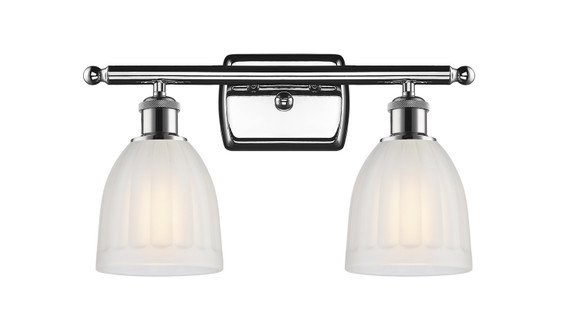 Bathroom Fixtures Two Lights by Innovations ( 405 | 516-2W-PC-G441 Ballston ) 