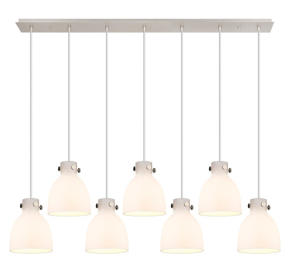 Linear/Island 4 Light + by Innovations ( 405 | 127-410-1PS-PN-G412-8WH Downtown Urban ) 
