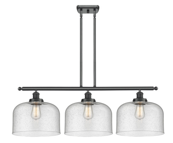 Linear/Island 3 Light Bar by Innovations ( 405 | 916-3I-BK-G74-L Ballston Urban ) 