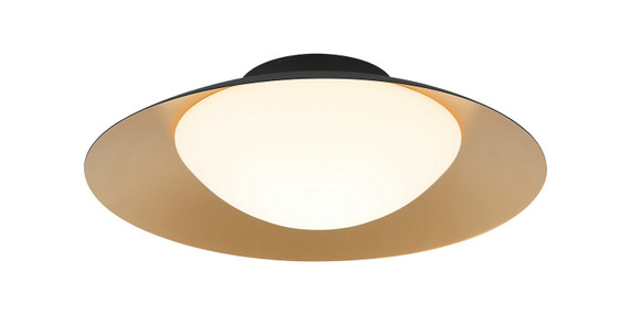 Flush Mounts Metal Shade by Matteo Lighting ( 423 | M17001MB Caravon ) 