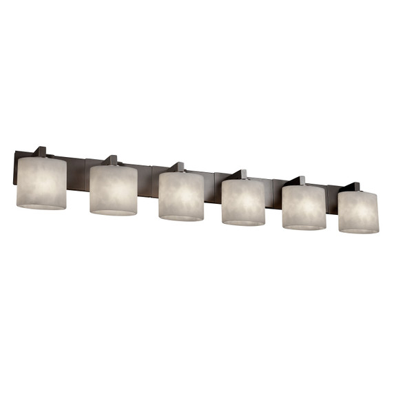 Bathroom Fixtures Five+Lights by Justice Designs ( 102 | CLD-8926-30-MBLK-LED6-4200 Clouds ) 
