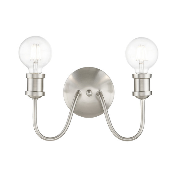 Bathroom Fixtures Two Lights by Livex Lighting ( 107 | 16572-91 Lansdale ) 
