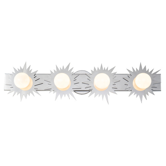 Bathroom Fixtures Four Lights by Lucas + McKearn ( 175 | BB90417PC-4 Soleil ) 