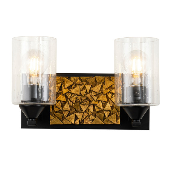 Bathroom Fixtures Two Lights by Lucas + McKearn ( 175 | BB90586MB-2B1G Bocage ) 