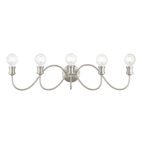 Bathroom Fixtures Five+Lights by Livex Lighting ( 107 | 16575-91 Lansdale ) 