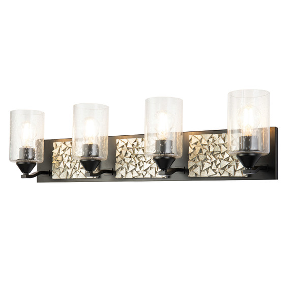 Bathroom Fixtures Four Lights by Lucas + McKearn ( 175 | BB90586MB-4B1S Bocage ) 