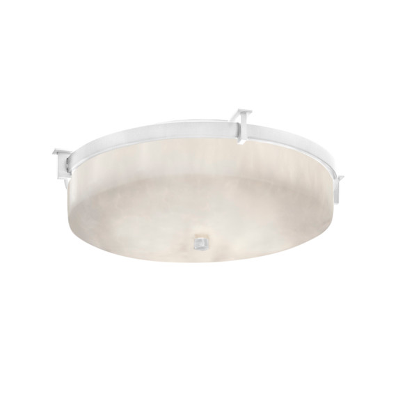 Flush Mounts Bowl Style by Justice Designs ( 102 | CLD-8985-CROM Clouds ) 
