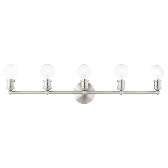 Bathroom Fixtures Five+Lights by Livex Lighting ( 107 | 16715-91 Lansdale ) 
