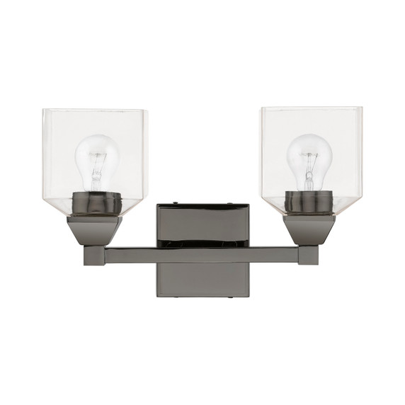 Bathroom Fixtures Two Lights by Livex Lighting ( 107 | 16772-46 Aragon ) 