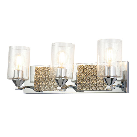 Bathroom Fixtures Three Lights by Lucas + McKearn ( 175 | BB90587PC-3B2S Arcadia ) 