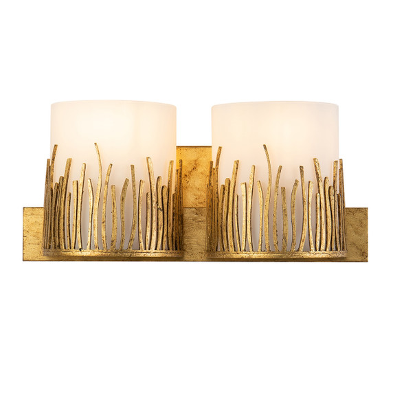 Bathroom Fixtures Two Lights by Lucas + McKearn ( 175 | BB90610G-2 Sawgrass ) 