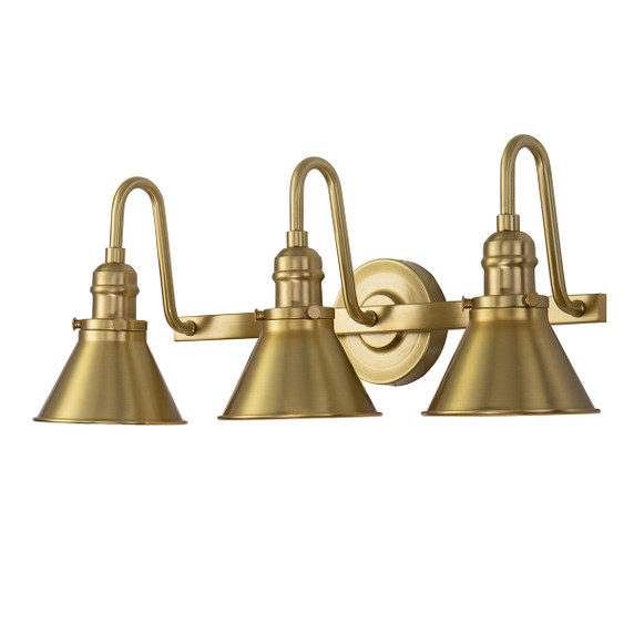 Bathroom Fixtures Three Lights by Lucas + McKearn ( 175 | BB90684AGB-3 Provence ) 