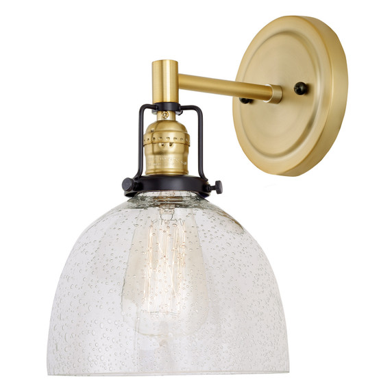 Sconces Single Glass by JVI Designs ( 261 | 1223-10 S5-CB Nob Hill ) 