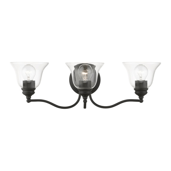 Bathroom Fixtures Three Lights by Livex Lighting ( 107 | 16933-04 Moreland ) 