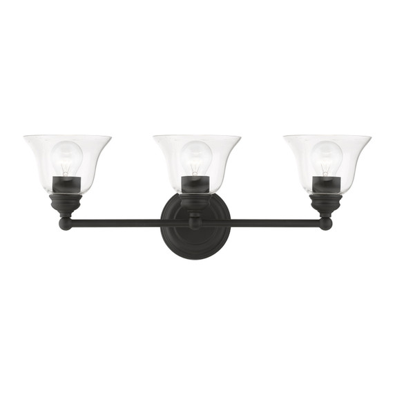 Bathroom Fixtures Three Lights by Livex Lighting ( 107 | 16943-04 Moreland ) 