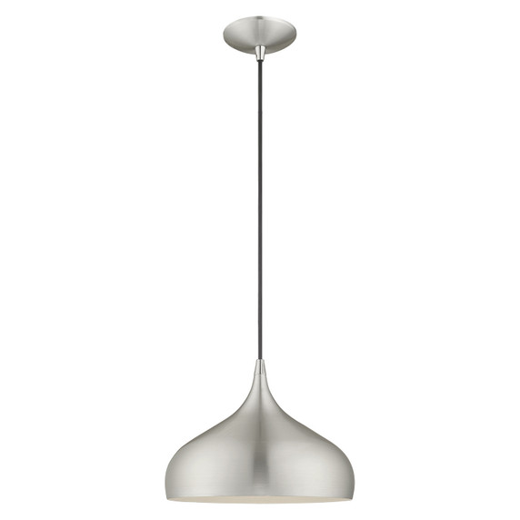 Pendants Metal Shade by Livex Lighting ( 107 | 41172-66 Amador ) 