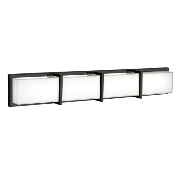 Bathroom Fixtures Cylindrical / Linear by Kuzco Lighting ( 347 | 701314BK-LED Watford ) 