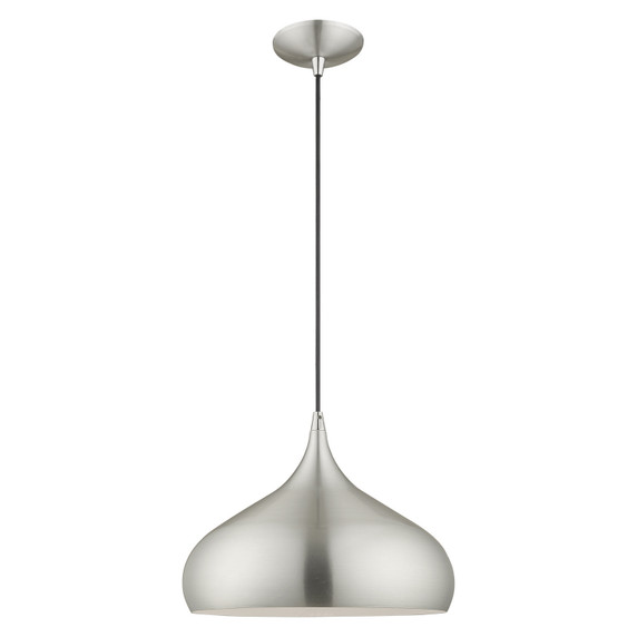Pendants Metal Shade by Livex Lighting ( 107 | 41173-66 Amador ) 