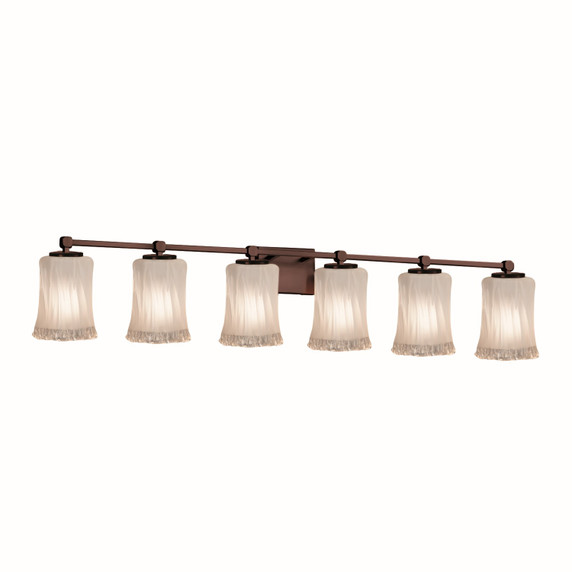   by Justice Designs ( 102 | GLA-8426-16-WTFR-DBRZ Veneto Luce ) 