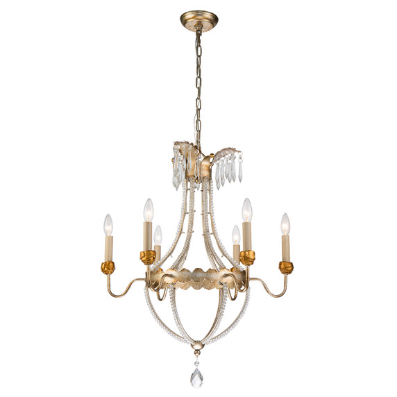 Mid. Chandeliers Candle by Lucas + McKearn ( 175 | CH1035-6 Louis ) 