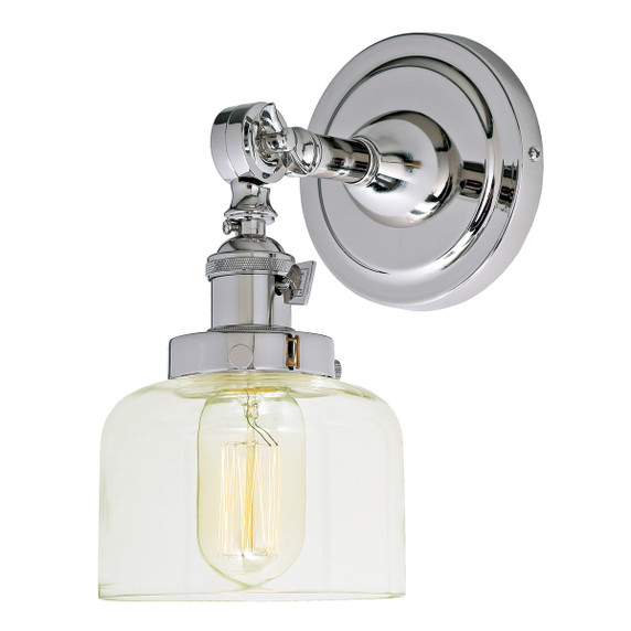 Sconces Single Glass by JVI Designs ( 261 | 1251-15 S4 Soho ) 
