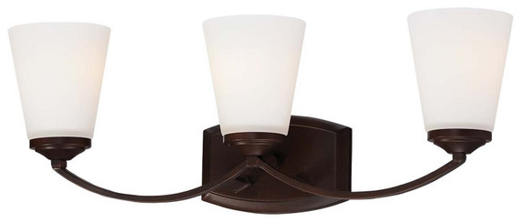 Bathroom Fixtures Three Lights by Minka-Lavery ( 7 | 6963-284 Overland Park ) 