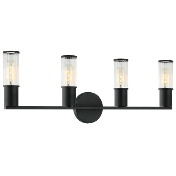Bathroom Fixtures Four Lights by Matteo Lighting ( 423 | S02804MB Klarice ) 