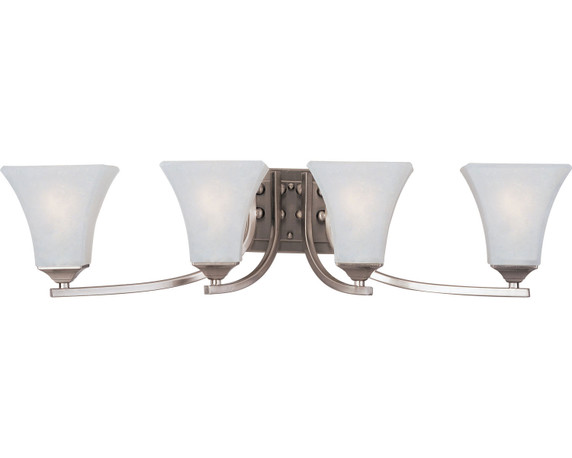 Bathroom Fixtures Four Lights by Maxim ( 16 | 20101FTSN Aurora ) 