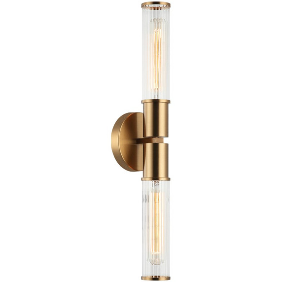 Sconces Double Glass by Matteo Lighting ( 423 | S02812AG Klarice ) 