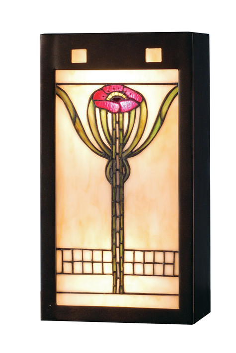 Sconces Pocket by Meyda Tiffany ( 57 | 71009 Parker Poppy ) 
