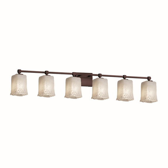   by Justice Designs ( 102 | GLA-8426-26-WHTW-DBRZ Veneto Luce ) 