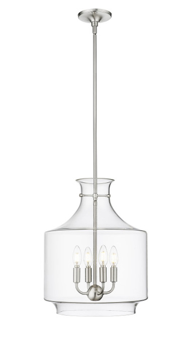 Mini Chandeliers Glass Shade by Millennium ( 59 | 22804-BN Mahannah ) 
