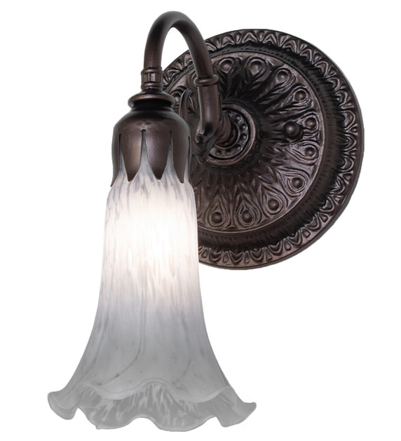Sconces Single Glass by Meyda Tiffany ( 57 | 251863 Gray ) 