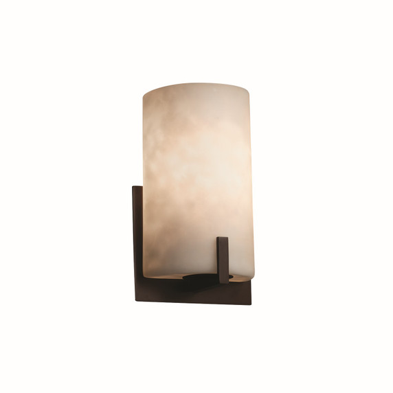 Sconces Pocket by Justice Designs ( 102 | CLD-5531-DBRZ Clouds ) 