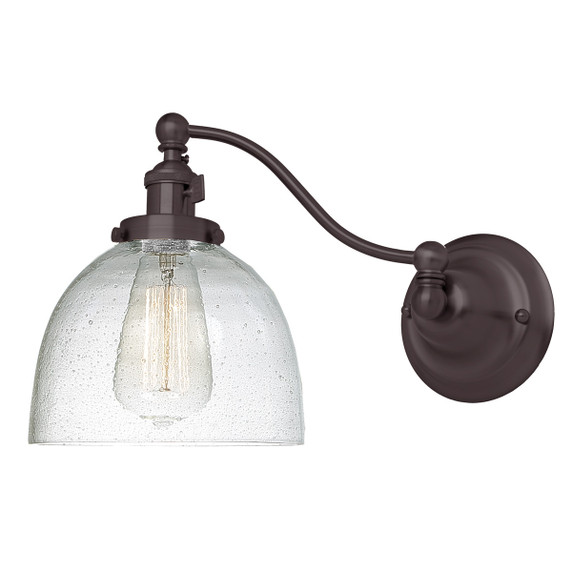 Sconces Single Glass by JVI Designs ( 261 | 1253-08 S5-CB Soho ) 
