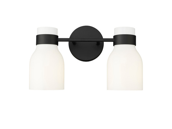 Bathroom Fixtures Two Lights by Millennium ( 59 | 23002-MB Corella ) 