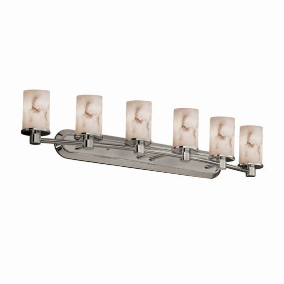 Bathroom Fixtures Five+Lights by Justice Designs ( 102 | FAL-8516-10-NCKL LumenAria ) 
