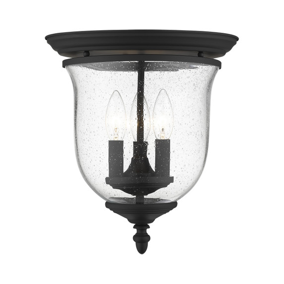 Flush Mounts Bowl Style by Livex Lighting ( 107 | 5024-04 Legacy ) 