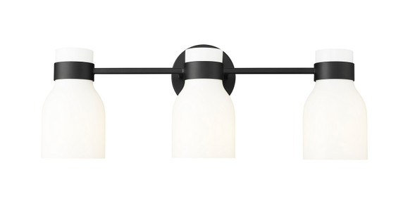 Bathroom Fixtures Three Lights by Millennium ( 59 | 23003-MB Corella ) 