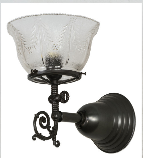 Sconces Single Glass by Meyda Tiffany ( 57 | 156228 Revival ) 