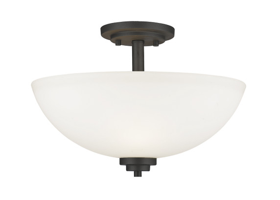 Semi-Flush Mts. Bowl Style by Z-Lite ( 224 | 443SF-BRZ Ashton ) 