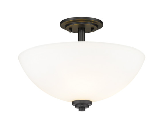 Semi-Flush Mts. Bowl Style by Z-Lite ( 224 | 443SF-MB Ashton ) 