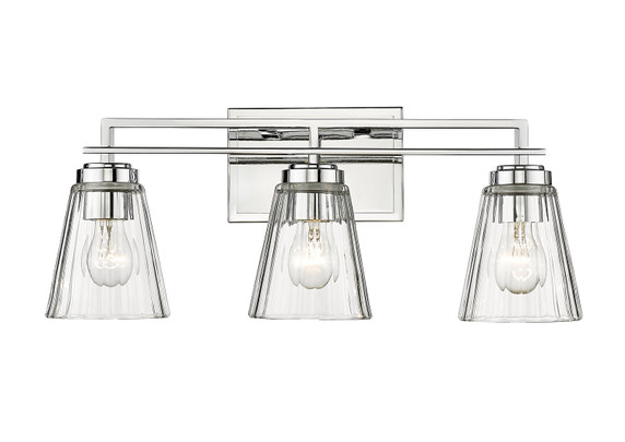 Bathroom Fixtures Three Lights by Z-Lite ( 224 | 823-3V-CH Lyna ) 