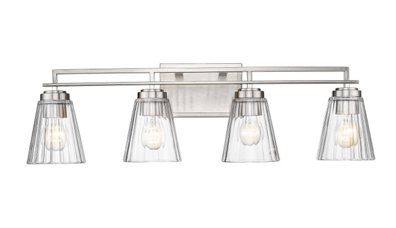 Bathroom Fixtures Four Lights by Z-Lite ( 224 | 823-4V-BN Lyna ) 