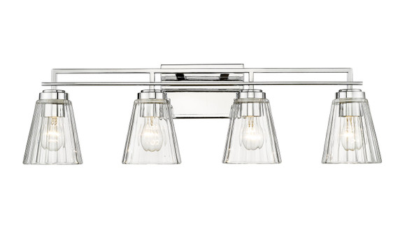 Bathroom Fixtures Four Lights by Z-Lite ( 224 | 823-4V-CH Lyna ) 